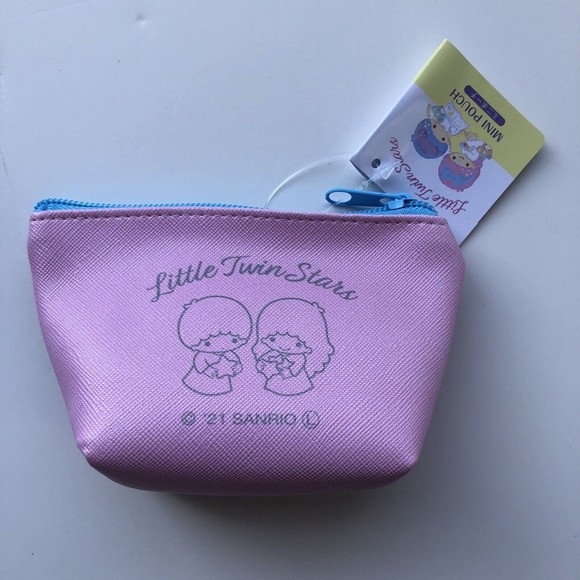Sanrio Mini Pouch Pocket Coin Purse Little Twin Stars - Picture 2 of 10